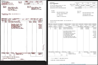 design professional excel billing sheets and dashboards