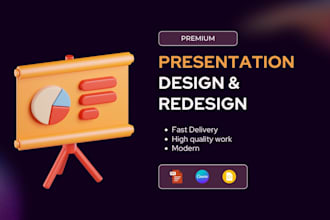 design premium powerpoint or canva presentations