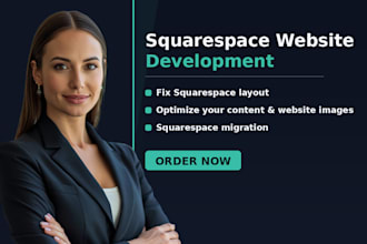 squarespace development fix squarespace website redesign consultation website