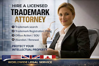 be your trademark attorney for your trademark registration