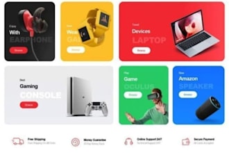 develop creative portfolio website wordpress portfolio website ecommerce website