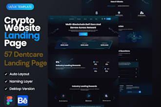 make responsive crypto website landing page or integrate crypto payment gateway