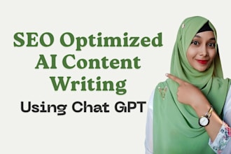 be your SEO optimized ai content writer using chatgpt