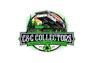 create exclusive and marvelous dump trailer logo design