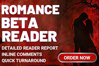 beta read dark romance, romantasy, erotica with honest feedback