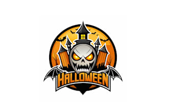 create professional and specially halloween logo design