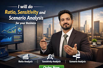 do ratio, sensitivity and scenario analysis