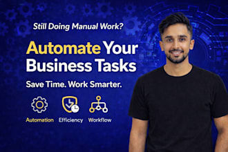 automate your business tasks and processes to save time