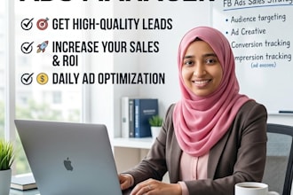 manage facebook ads campaigns for lead generation and sales