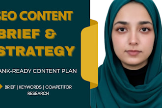 craft professional SEO content briefs,outlines and stategies