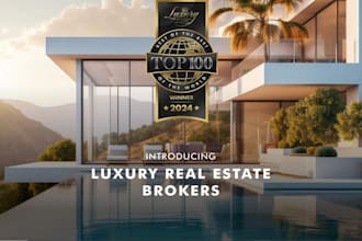 modern luxury real estate presentation, listing brochure, digital pdf document