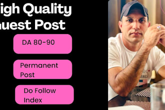 publish high authority guest post with indexed dofollow link