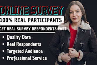 provide real targeted survey respondent and quality online survey responses