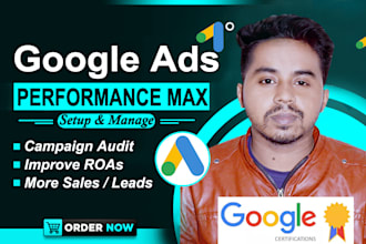 setup audit google ads performance max shopping ads campaign manager expert