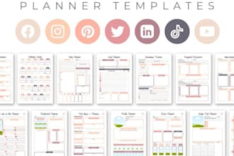 create a monthly social  content calendar for your business