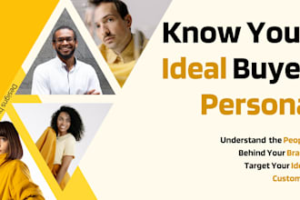 create a detailed buyer persona and ideal customer profile