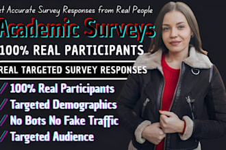 deliver real, targeted survey responses for market research and academic studies