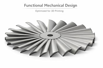 design precise 3d mechanical parts and enclosures ready for manufacturing