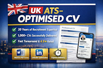 craft a high impact UK CV ats optimized resume