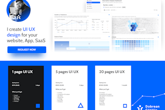 create professional UI UX design