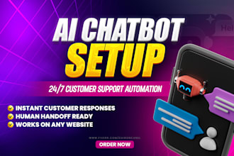 develop a custom ai chatbot, customer support automation