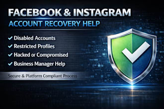 fixd facebook and instagram account issues