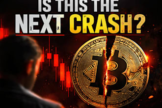 high CTR finance and crypto youtube thumbnail design