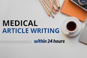 write medical articles as an mbbs student within 24 hours