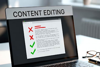 professionally proofread, edit, and improve your content