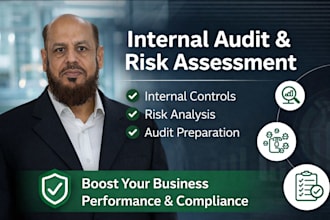 perform internal audit and risk assessment for your business