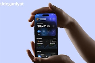 develop blockchain app crypto wallet app crypto trading app dapp defi  dex web3