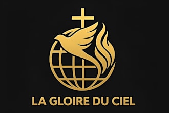 design church ministry christian religious faith based logo
