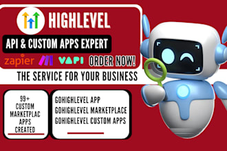 develop gohighlevel ghl custom app API integration