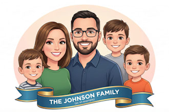 draw cartoon portrait, caricature, pet portrait and vector avatar