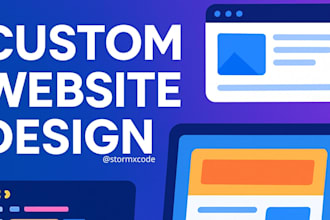 create a website for your needs