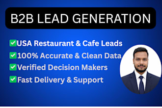 do b2b lead generation for USA restaurant owners