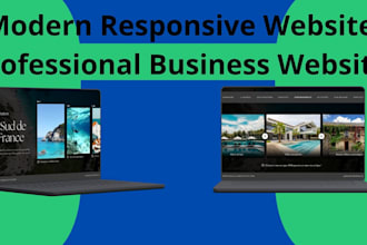 crée un site web moderne et adaptatif pour votre entreprise