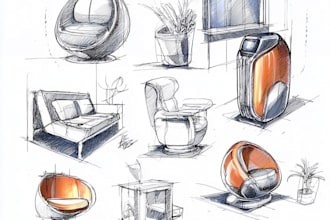 sketch product ideas for your concept