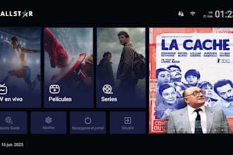 do rebranding for all iptv app, tivimate, ibproplayer, cpanal, app design