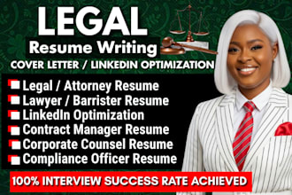 write an ats optimized legal resume for attorneys barrister lawyer law school