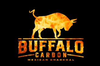design luxury buffalo logo