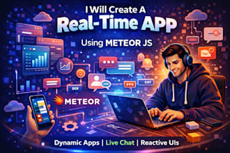 create a real time app using meteorjs