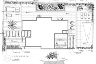 2d site plan, landscape layout,2d detailed architectural drawing,3d recreational