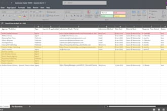 build your kidlit agent submission tracker