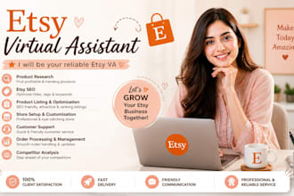 be your etsy virtual assistant