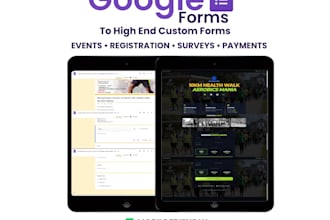 create modern google forms with automation and branding