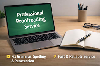 check and fix grammar, spelling, and punctuation errors