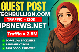 publish on techbullion,com, ipsnews,net and msn,com