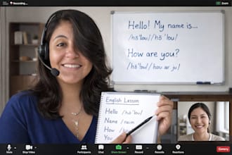 teach you how to speak english