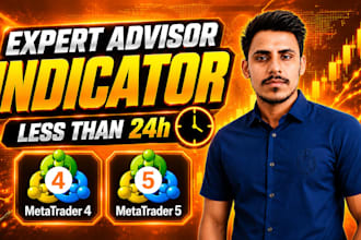 develop your mt4 mt5 expert advisor eas and indicator